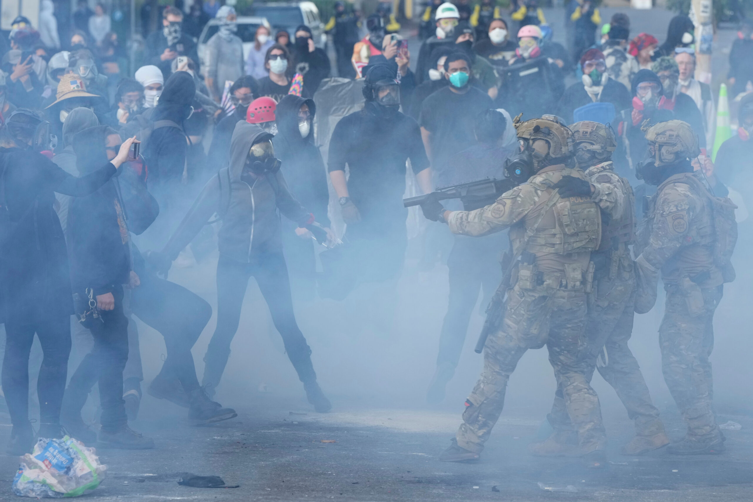 Portland residents near ICE building win court order limiting tear gas ...
